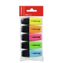 Stabilo BOSS Mini evidenziatore 5 pz Punta smussata Blu, Verde, Arancione, Rosa, Giallo 075-11