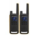 Motorola Talkabout T82 Extreme Twin Pack ricetrasmittente 16 canali Nero, Arancione TLKRT82EX