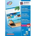 Avery Premium Colour Laser, A4, 200g carta inkjet A4 210x297 mm Lucida 200 fogli Bianco 1398-200