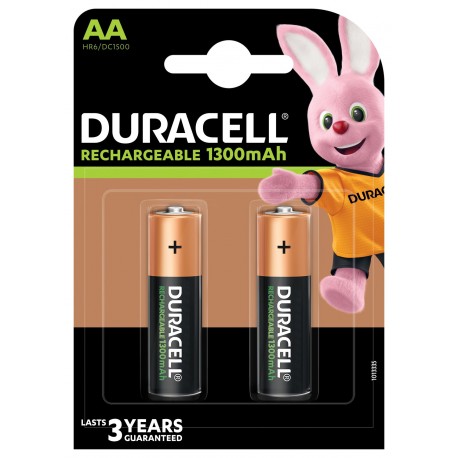 Duracell Recharge Plus AA Batteria ricaricabile Stilo AA Nichel Metallo Idruro NiMH 81390941