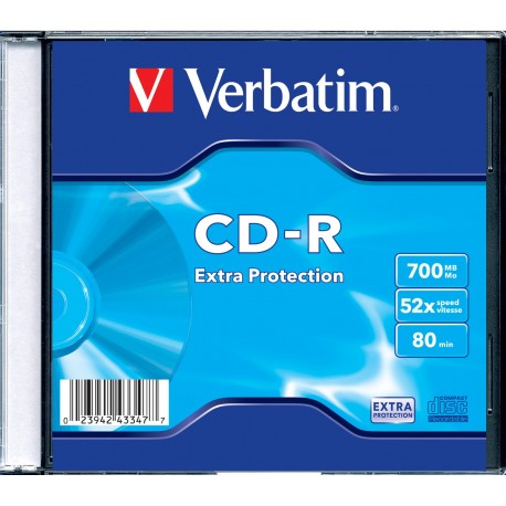 Verbatim CD R Extra Protection 700 MB 43347