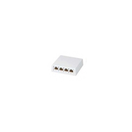 Panduit 4 port Outlet Without Moduls 4 x RJ 45 Bianco cavo di interfaccia e adattatore CBX4AW AY