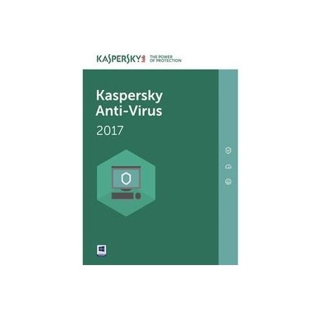 Kaspersky Lab Anti Virus 2017, 1Y, 1U, IT 1utentei 1annoi ITA KL1171TBAFS SLIM