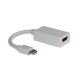 Nilox MiniDP HDMI MF Mini DisplayPort Bianco NX080200120