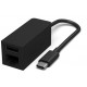 Microsoft JWM 00004 cavo di interfaccia e adattatore USB Type C USB 3.1 Type A RJ 45 Nero