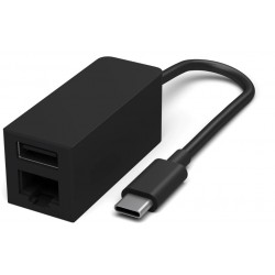 Microsoft JWM 00004 cavo di interfaccia e adattatore USB Type C USB 3.1 Type A RJ 45 Nero