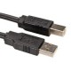 Nilox 3m USB2.0 cavo USB 2.0 USB A USB B Nero CRO11028830