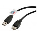 Nilox 0.8m USB2.0 cavo USB 0,8 m USB A Nero CRO11028947