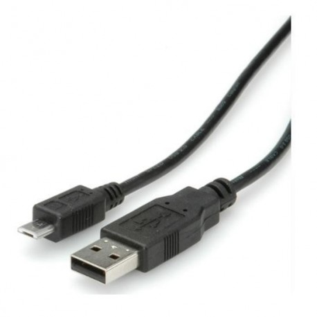 Nilox RO11.02.8754 cavo USB 0,8 m USB A Micro USB B Nero