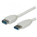 Nilox 1.8m USB3.0 cavo USB 1,8 m USB 3.2 Gen 1 3.1 Gen 1 USB A Bianco ROS3012