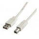 Nilox NX090301101 cavo USB 0,8 m 2.0 USB A USB B Bianco