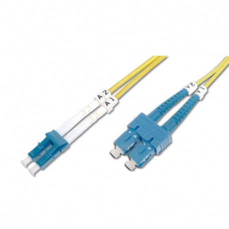 WP Europe C FP0 9LCSC 010 cavo a fibre ottiche 1 m OS2 LC SC Giallo