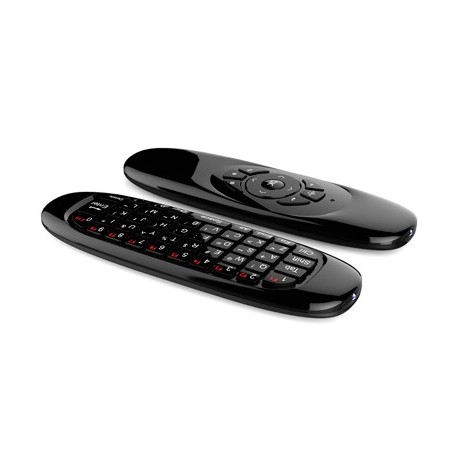 Hamlet Wireless Mini Keyboard Air Mouse mini tastiera Qwerty, air mouse e telecomando XRFKEYAIRM