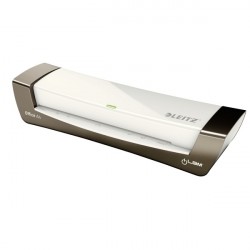 Leitz iLAM Laminator Office A4 Plastificatrice a caldo 400mmmin Argento, Bianco 72510084