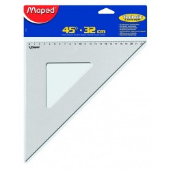 Maped 147527 squadra Plastica Grigio 1 pezzoi