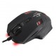 Nilox P009 X905 mouse USB Ottico 7000 DPI Mano destra Nero