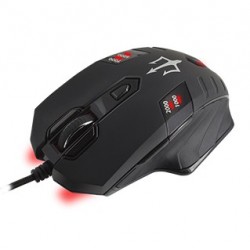 Nilox P009 X905 mouse USB Ottico 7000 DPI Mano destra Nero