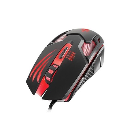 Nilox P009 X701 mouse USB Ottico 2500 DPI Mano destra Nero