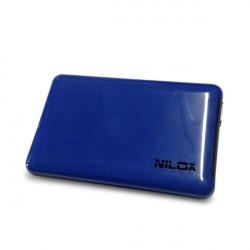 Nilox DH0002BL Enclosure HDD 2.5 Blu contenitore di unit di archiviazione