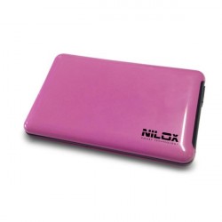 Nilox DH0002FU Enclosure HDD 2.5 Rosa contenitore di unit di archiviazione