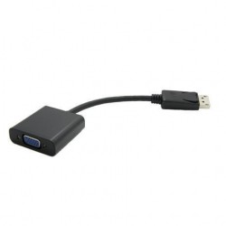 Nilox NX080200106 cavo di interfaccia e adattatore DisplayPort VGA Nero