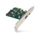 Hamlet Scheda Usb 3.1 PCI Express Type C Type A trasferimento fino a 10 Gbps HUSB312TCPCX