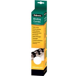 Fellowes CF25 DORSO PLASTICO D8MM BIANCO