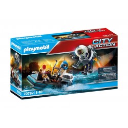 Playmobil POLICE JETPACK POLIZIA LADRO ARTE