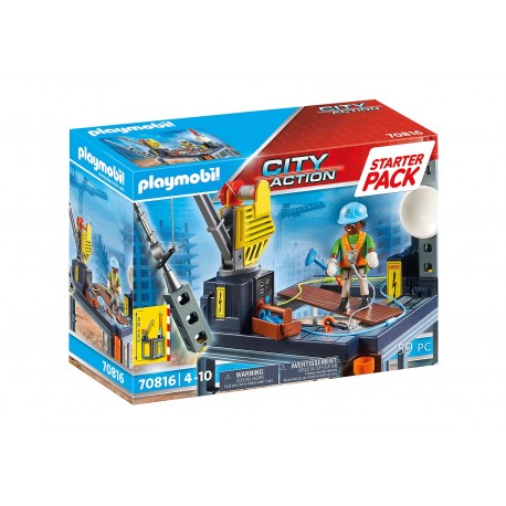 Playmobil STARTERPK CANTIERE CON MONTACAR