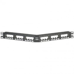 Panduit PANN.1U ANGOL.PER 24 RJ45U NERO