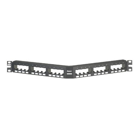 Panduit PANN.1U ANGOL.PER 24 RJ45U NERO