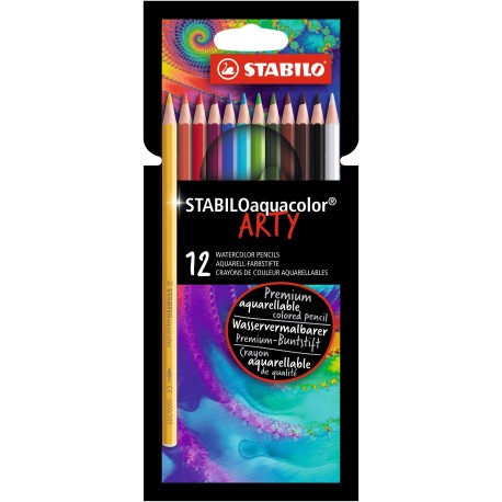 Stabilo AQUACOLOR SCAT.CART. ARTY 12PZ