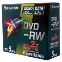Fujifilm DVD-RW jewelcase 2x 5 pack 4,7 GB 5 pz 45767