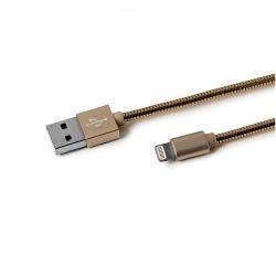 Celly USB LIGHTNING METAL CABLE GD