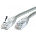 Nilox 1m, RJ-45 MRJ-45 M cavo di rete Grigio Cat5 CRO21990501