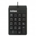 Nilox NUMERIC KEYBOARD tastiera USB Spagnolo Nero NXKN0001