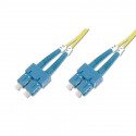 WP Europe C-FP0-9SCSC-030 cavo a fibre ottiche 3 m SC OS2 Giallo