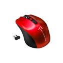 Bulk TM-XJ30-RED mouse Ambidestro RF Wireless Ottico 1600 DPI
