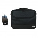 Nilox NOTEBAG 15.6 PRO + MOUSE USB borsa per notebook 40,6 cm 16 Valigetta ventiquattrore Nero NXMOS5156BK