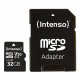 Intenso 3433480 memoria flash 32 GB MicroSDHC UHS I Classe 10