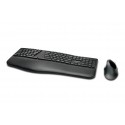 Kensington Pro Fit Ergo tastiera RF senza fili + Bluetooth QWERTY Inglese UK Nero K75406IT