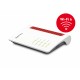 AVM FRITZ Box 7530 AX router wireless Gigabit Ethernet Dual band 2.4 GHz5 GHz 5G Rosso, Bianco 20002944