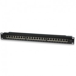 WP Europe PANN.1U CON 24 RJ45S CAT.6 NERO