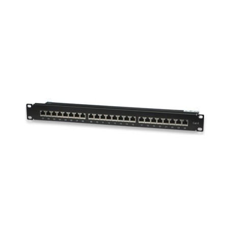 WP Europe PANN.1U CON 24 RJ45S CAT.6 NERO