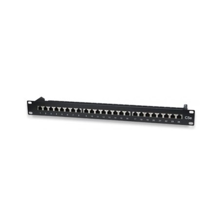 WP Europe PANN.1U CON 24 RJ45S CAT.5E NERO