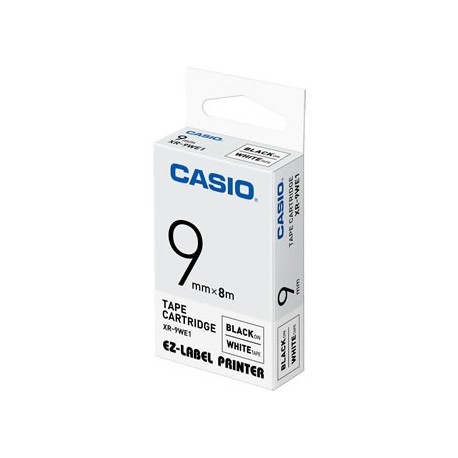 Casio XR 9WE1 nastro per stampante XR 9BIANCO