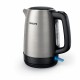 Philips Daily Collection Bollitore in metallo da 1,7 l con spia e coperchio a molla HD935090