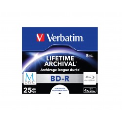 Verbatim M DISC BD R 25GB 4X CF.5PZ.PRINT.