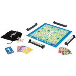 Mattel Games Scrabble Italia, Edizione Speciale, Gioco di Parole Crociate Divertente Anche in Dialetto, per Tutta Famiglia, ...