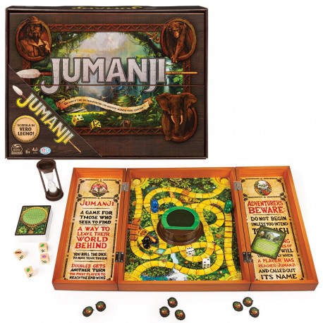 Spin Master Editrice Giochi Jumanji In Legno 6062356